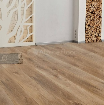 Каменно-древесно-полимерный пол Alpen Floor Premium XL WPC ECO 7-6 Дуб Натуральный Изысканный
