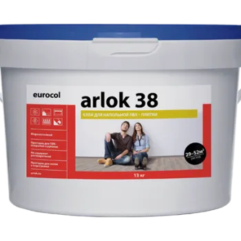 Arlok 38 1,3 кг. Клей водно-дисперсионный (впитывающие основания)