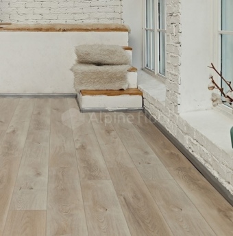 Каменно-древесно-полимерный пол Alpen Floor Premium XL WPC ECO 7-5 Дуб Натуральный Выбеленный