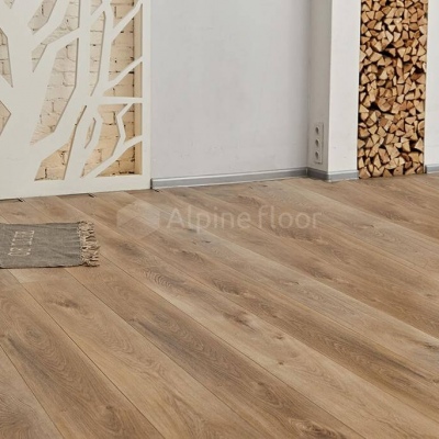 Каменно-древесно-полимерный пол Alpen Floor Premium XL WPC ECO 7-6 Дуб Натуральный Изысканный