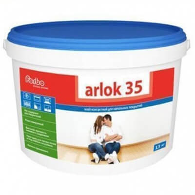 Arlok 35 1,3 кг. Клей водно-дисперсионный (любые основания)