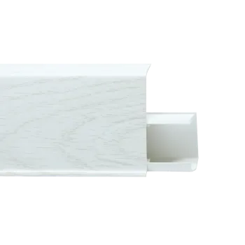 Напольный ПВХ плинтус TERA 72 мм Дуб Флорида 702