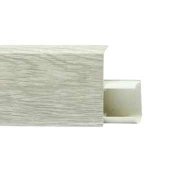 Напольный ПВХ плинтус TERA 72 мм Дуб Пацифик 706