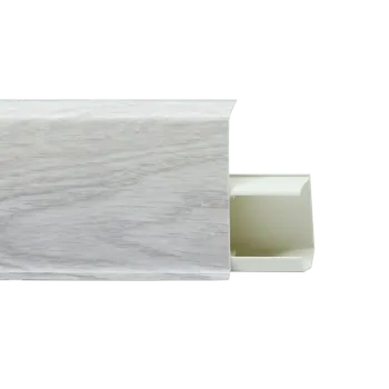 Напольный ПВХ плинтус TERA 72 мм Дуб Монтана 708