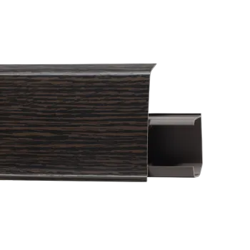 Напольный ПВХ плинтус TERA 72 мм Дуб Этерно 714