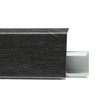 Напольный ПВХ плинтус TERA 72 мм Смоул 733