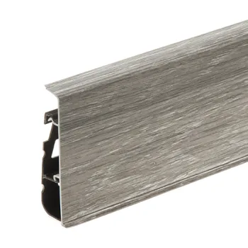 Напольный ПВХ Плинтус Cezar Hi Line Prestige М247 Дерево Матовый 75 мм