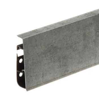 Напольный ПВХ Плинтус Cezar Hi Line Prestige М253 Камень Матовый 75 мм