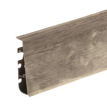 Напольный ПВХ Плинтус Cezar Hi Line Prestige М290 Дуб Кальтский Матовый 75 мм