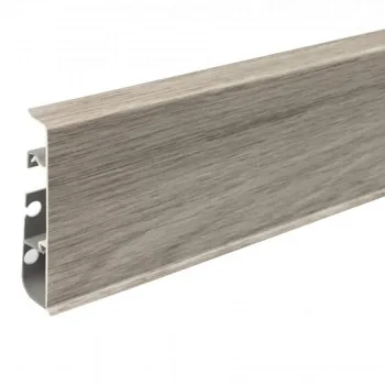 Напольный ПВХ Плинтус Cezar Hi Line Prestige М300 Дуб Сицилиания Матовый 75 мм