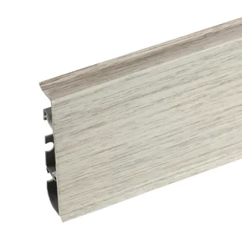 Напольный ПВХ Плинтус Cezar Hi Line Prestige М328 Сосна Северная Матовый 75 мм