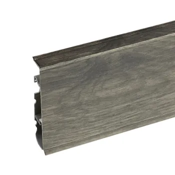 Напольный ПВХ Плинтус Cezar Hi Line Prestige М334 Дуб Оливер Матовый 75 мм