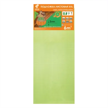 Подложка листовая XXL салатовая, толщина 3 мм